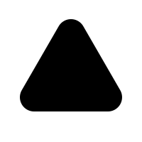 rounded-tryangle-up
