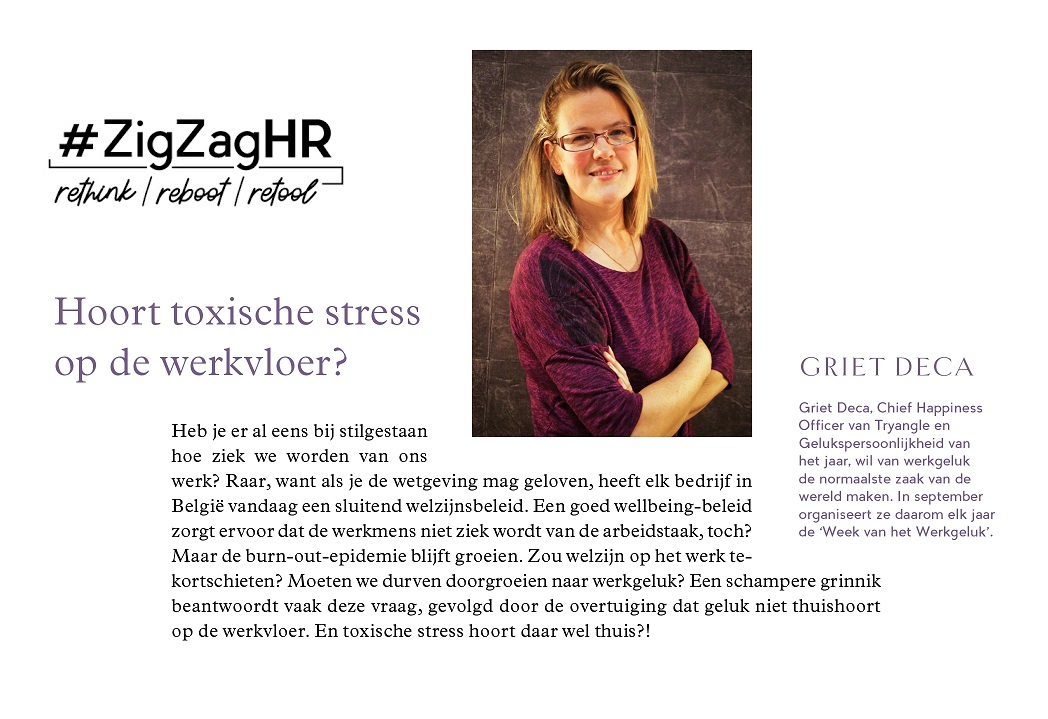 2020.01.27 ZigZagHR-Magazine - Hoort Toxische stress op de werkvloer