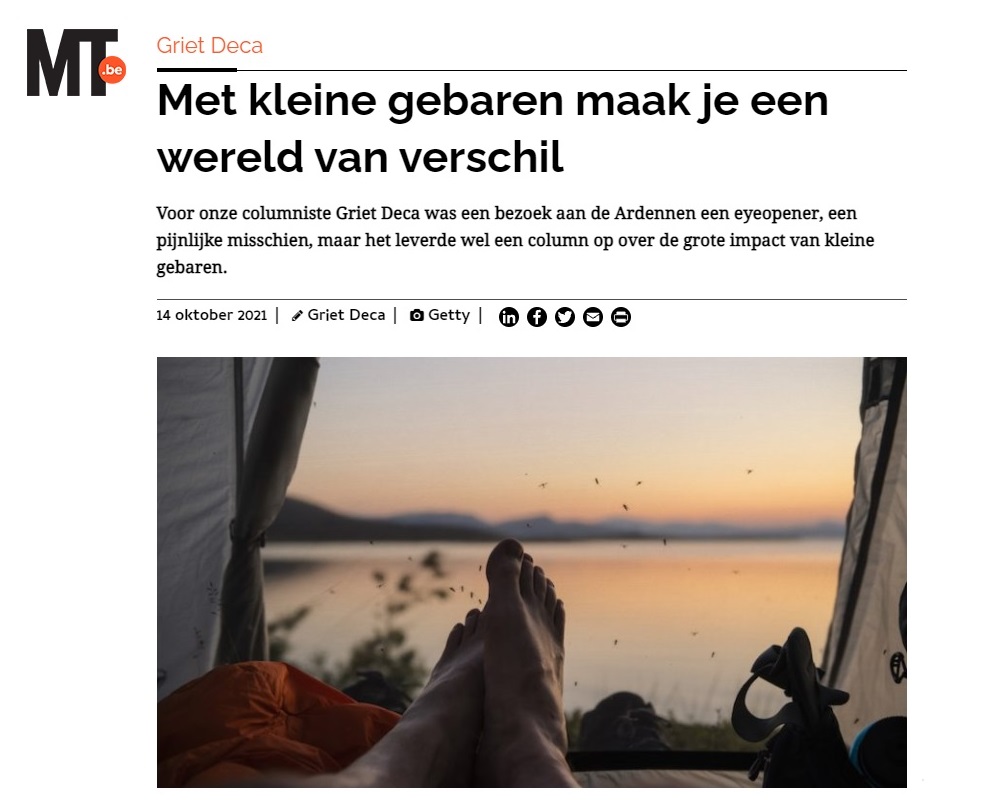 2021.10.14 MT - met kleine gebaren maak je een wereld van verschil