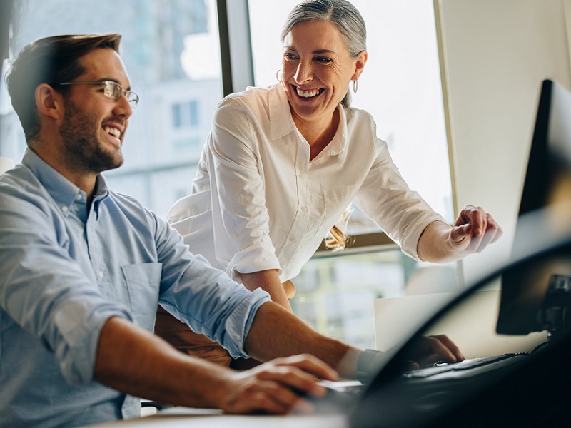 connectie positieve samenwerking