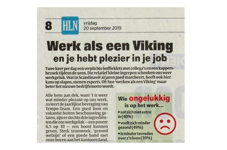 2019.09.20 HLN - Werk als een viking en je hebt plezier in je job - thumbnail NL 2