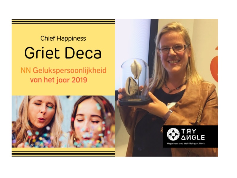 Griet Deca NN winnares Griet Deca NN gelukspersoonlijkheid van het jaar