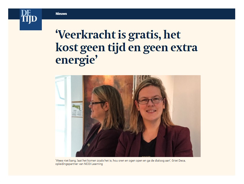 2022.10.10 - De Tijd - Veerkracht