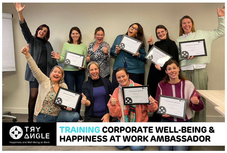 Happiness at Work Ambassador graduates