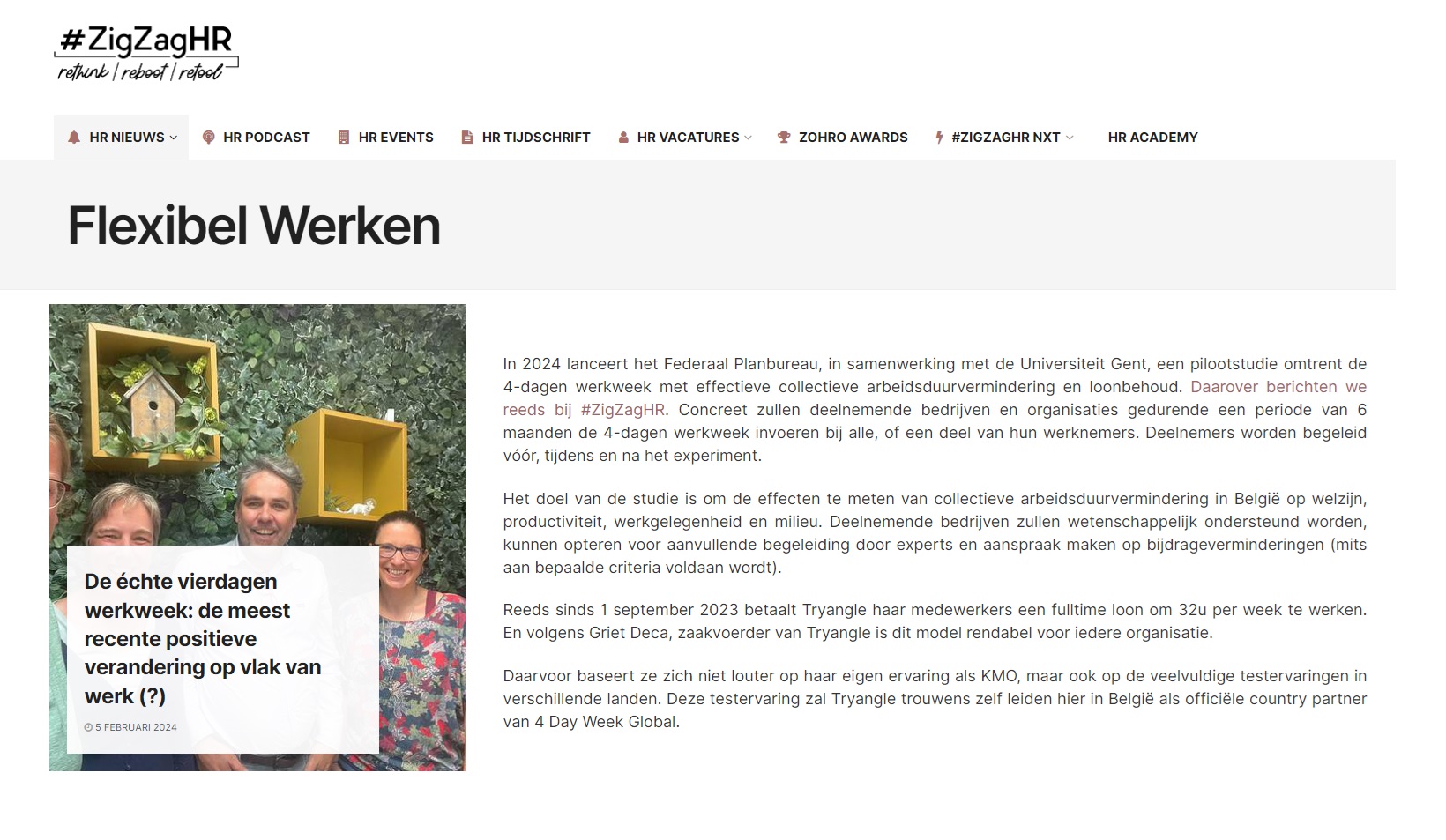 2024.02 Zigzag HR vierdagenwerkweek