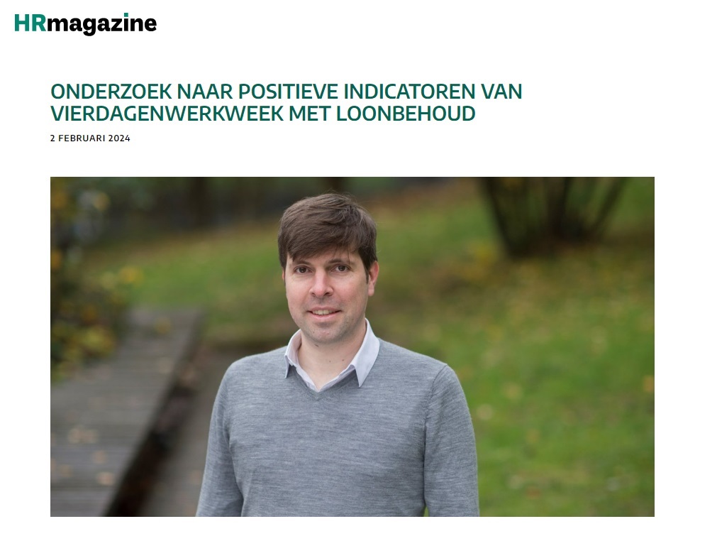 2024.2.2 HR magazine - vierdagenwerkweek