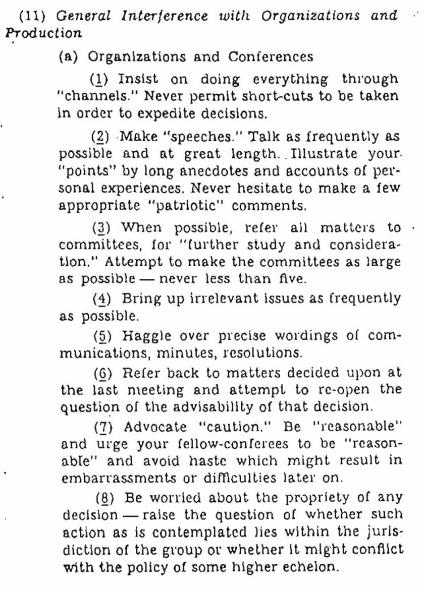 Simple Sabotage Field Menu 1