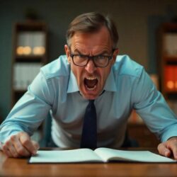 omgaan met een toxische leidinggevende