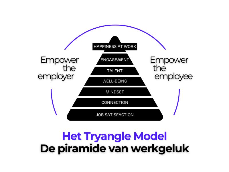 Het Tryangle Model - de piramide van werkgeluk - web